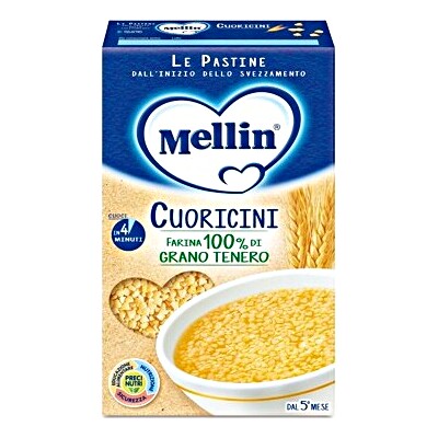 Mellin Pastina Cuoricini 320 gr