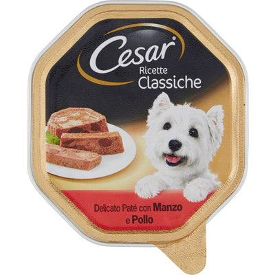 Cesar Canine Recettes Bœuf et Poulet 150 gr