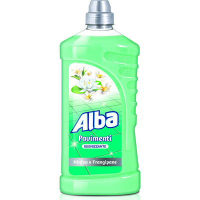 ALBA Pavimenti Ninfea e Frangipani 1000 ml – Sanitizing Detergent for Floors and Washable Surfaces