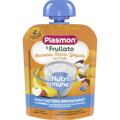 Plasmon Panade 4 x 85 gr Banane/Coco/Yaourt