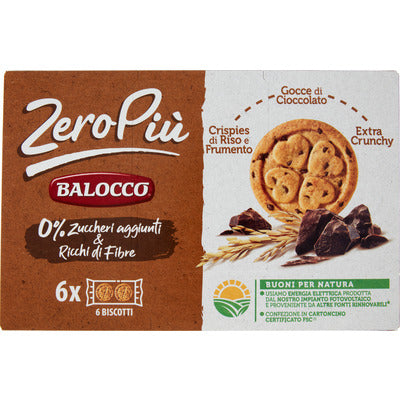 Balocco Zero Più con Gocce di Cioccolato .S/Z.GR230 gr