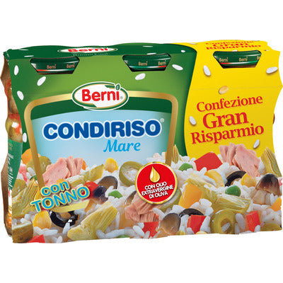 BERNI Condiriso Tonno EVO 300 g x3