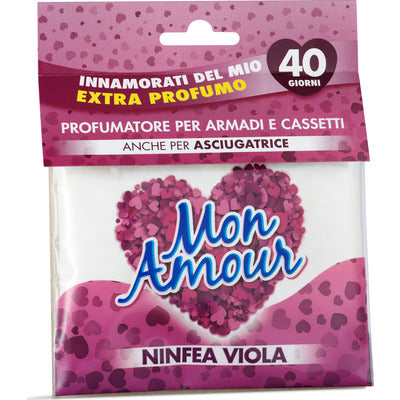 Mon Amour Profumatore Cassetti Ninfea Viola