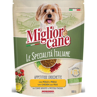 Migliorcane Spécialité Croquettes Poulet Petits Pois 800 g