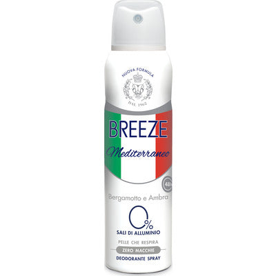 Breeze Deo Spray Mediterraneo ML.150