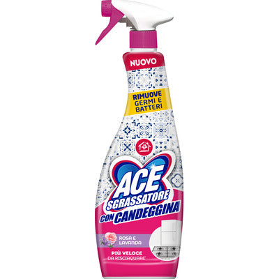 Dégraissant en spray ACE avec eau de Javel 600 ml