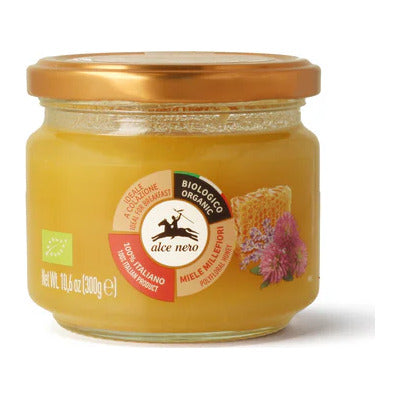 Alce Nero Miele Millefiori Biologico – 300 gr