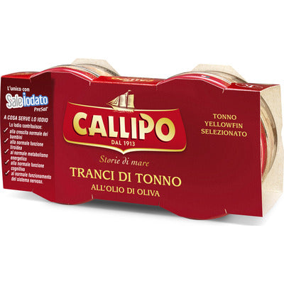 Callipo Tonno all'Olio di Oliva – 2 Vasetti da 70 g