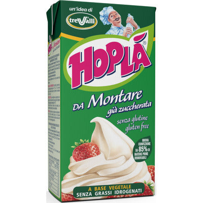 Hoplà Vegetable Cream for Desserts – 500 ml