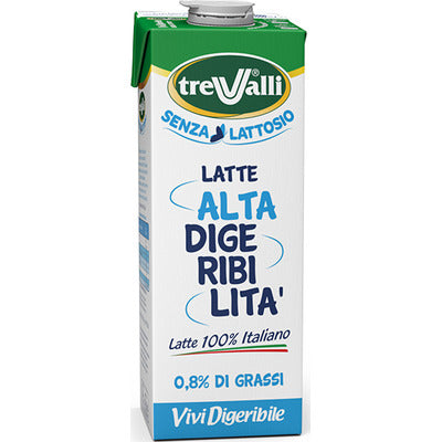 TreValli Latte UHT Vividigeribile 1 L