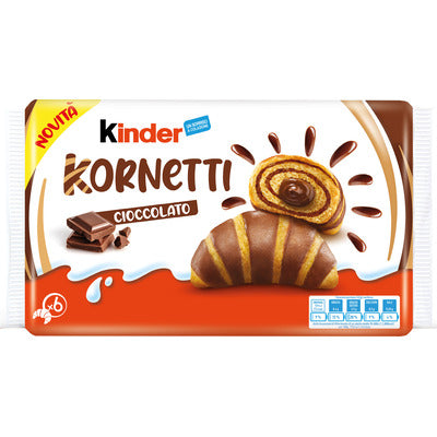 Kinder Kornetti Chocolate 252 GR