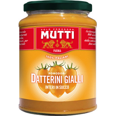 Mutti Whole Yellow Datterini Tomatoes in Juice 350g