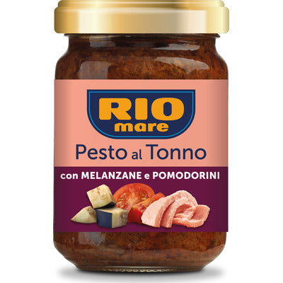 Rio Mare Pesto Tonno Melanzane e Pomodorini 130 gr