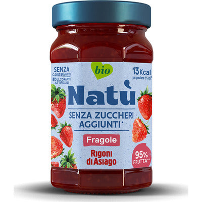 Natù Fragola BIO senza zuccheri aggiunti 240 gr