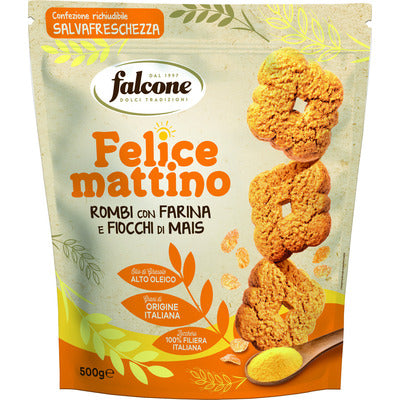 Falcone Corn Rhombus Biscuits 500g