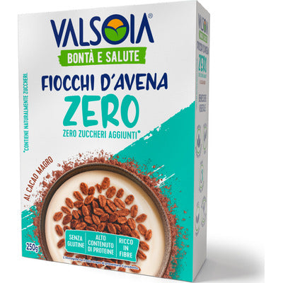 Valsoia Zero Fiocchi d'Avena al Cacao – 250 g