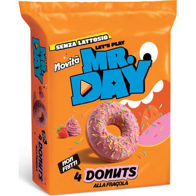 Mr Day Donuts Fragola 200 gr Senza Lattosio