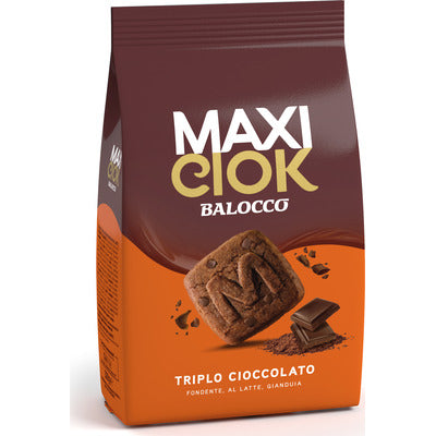 Balocco Maxiciok Frollini Triplo Cioccolato 320 gr