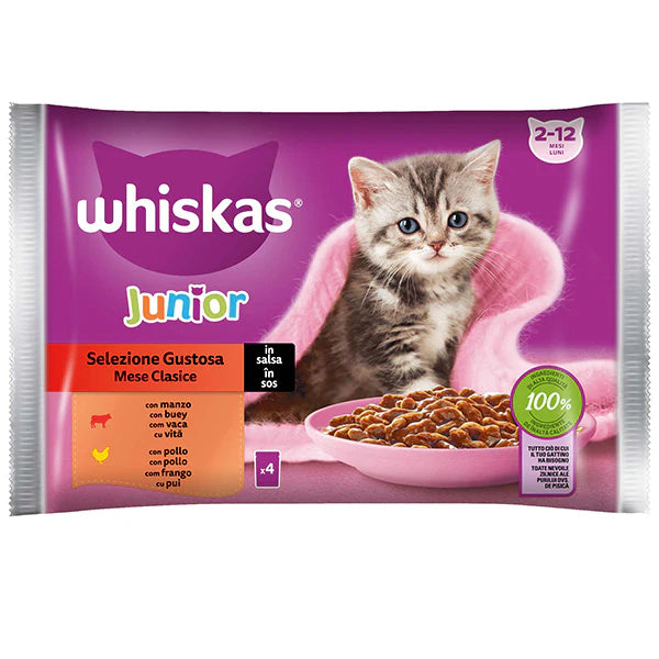 Whiskas Delight Junior 85 g x4
