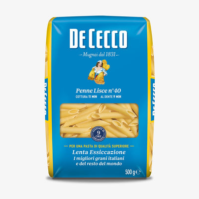 Penne lisses De Cecco n° 40