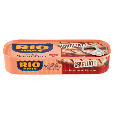 Filets de maquereau grillés épicés Rio Mare à l'huile d'olive 120 g