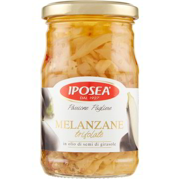 Iposea Aubergines façon paysanne à l'huile 280 g