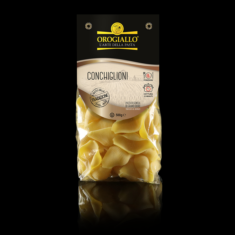 Orogiallo Pâtes Sèches Conchiglioni 500g