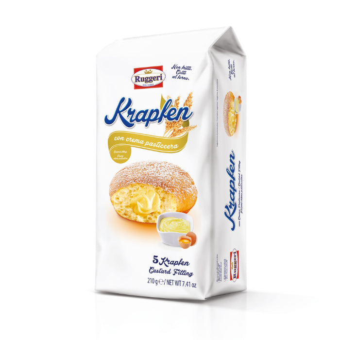 Ruggeri Krapfen con crema 210 g (5 × 42 g)