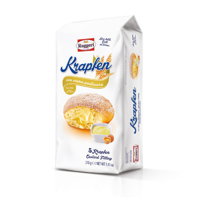 Ruggeri Krapfen con crema 210 g (5 × 42 g)