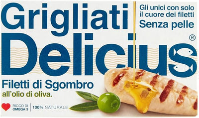 Delicius Filetti di Sgombro all'Olio di Oliva 125 gr