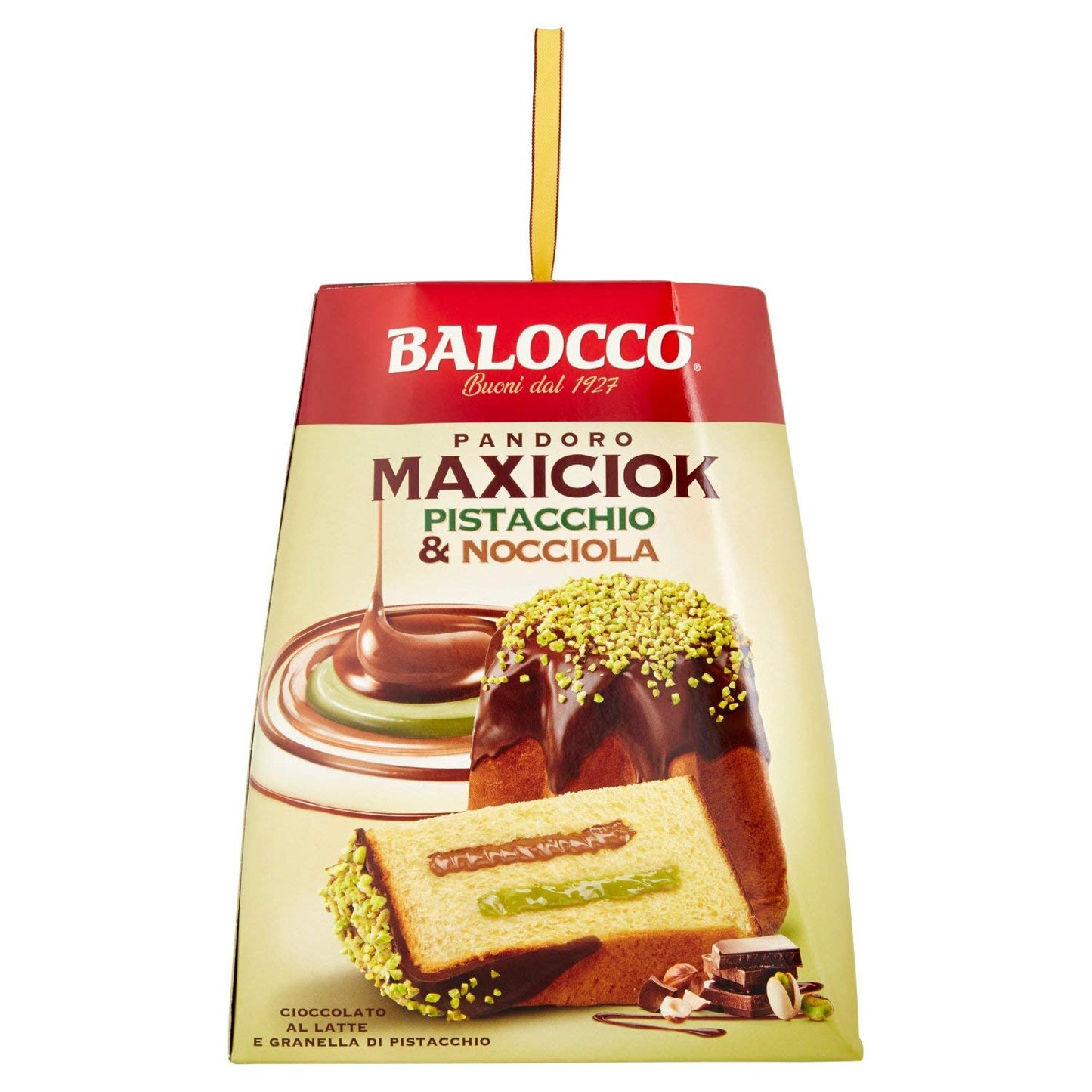 Pandoro Maxiciok Pistachio &amp; Hazelnut 800g
