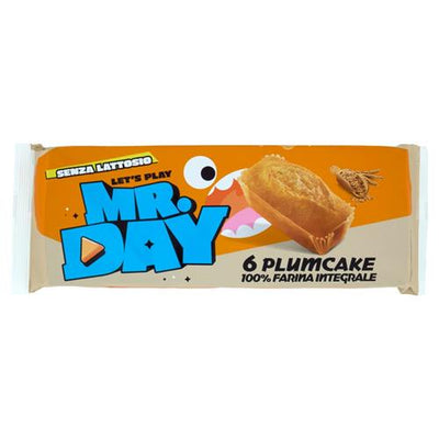 Mr.Day 6 Plumcake 100% Farina Integrale 6 x 31,7 g