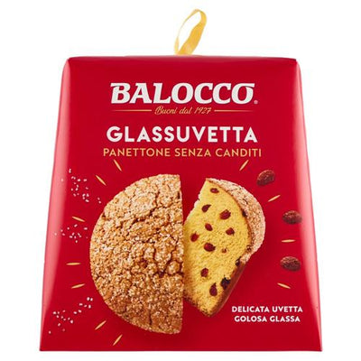 Balocco Glassuvetta Panettone Senza Canditi 1 Kg
