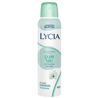 Lycia - Spray Pure Talc Deodorante 150 Ml