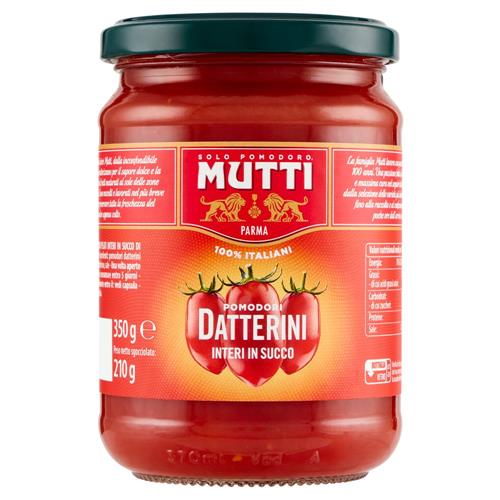 Tomates Datterini rouges entières Mutti au jus 350 g