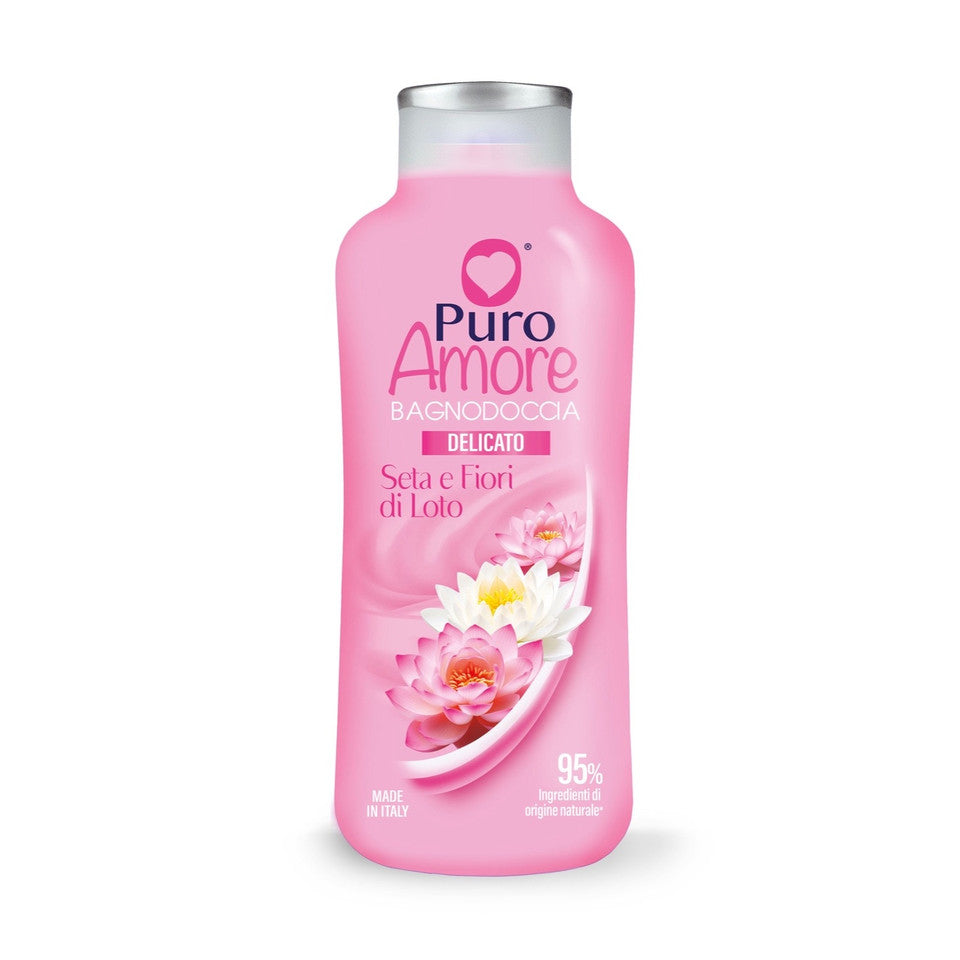 Puro Amore - Gel douche Soie et Lotus - 650 ml