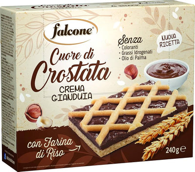 Falcone Trancio Cuore Di Crostata Gianduia Gr60x4