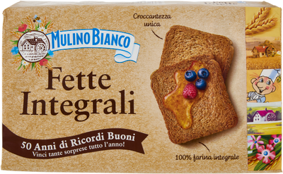 Mulino Bianco Wholemeal Slices 630 GR
