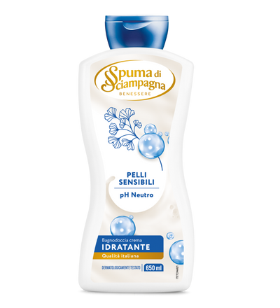 Moisturizing Shower Cream for Sensitive Skin 650 ml