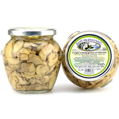 Gusti Mediterranei Funghi Champignons al Naturale gr 550