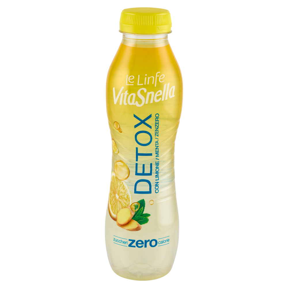 Vitasnella Le Linfe Détox au citron, à la menthe et au gingembre 500 ml