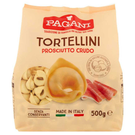 Pagani Tortellini with Ham 500g