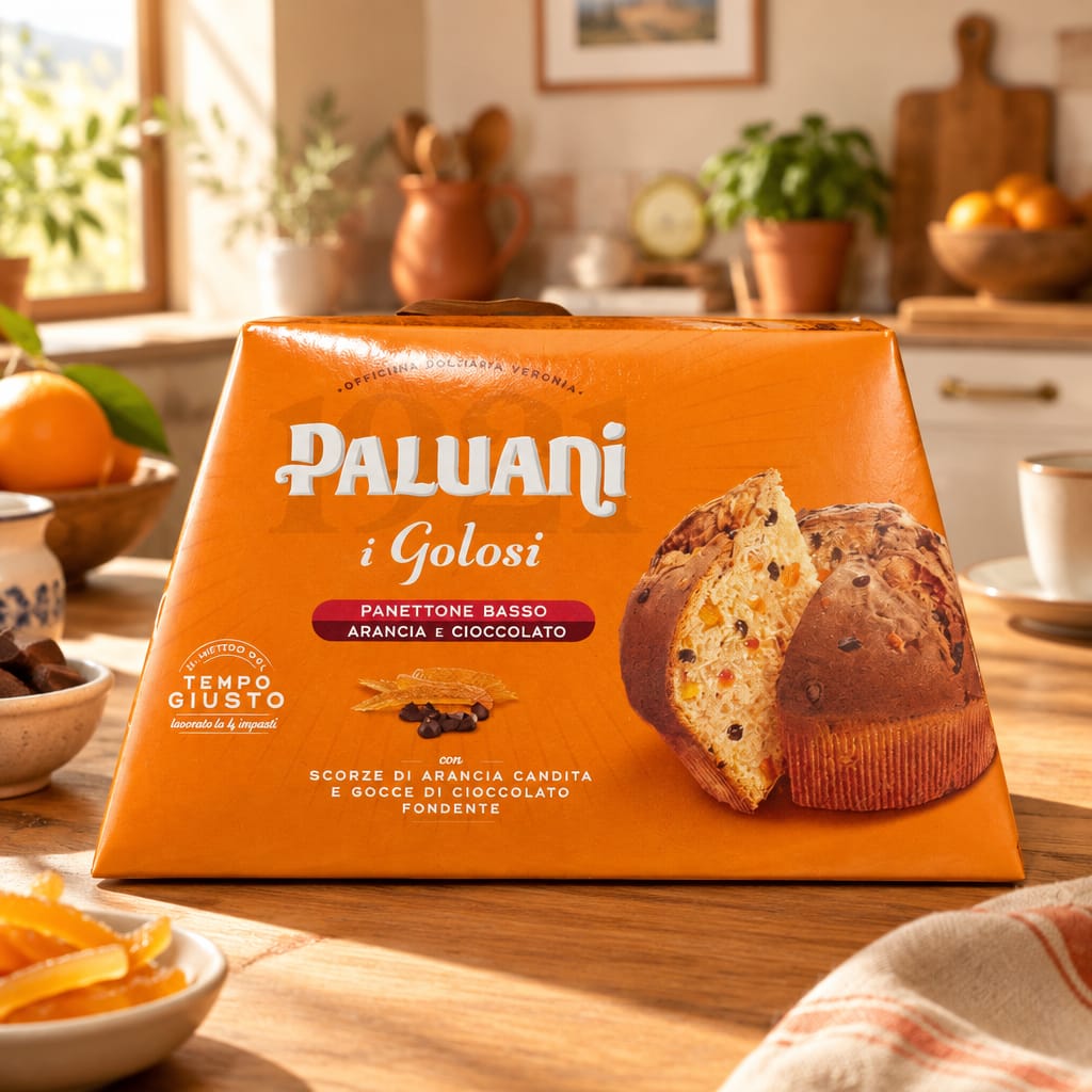 Paluani Panettone Arancia e Cioccolato 750 gr