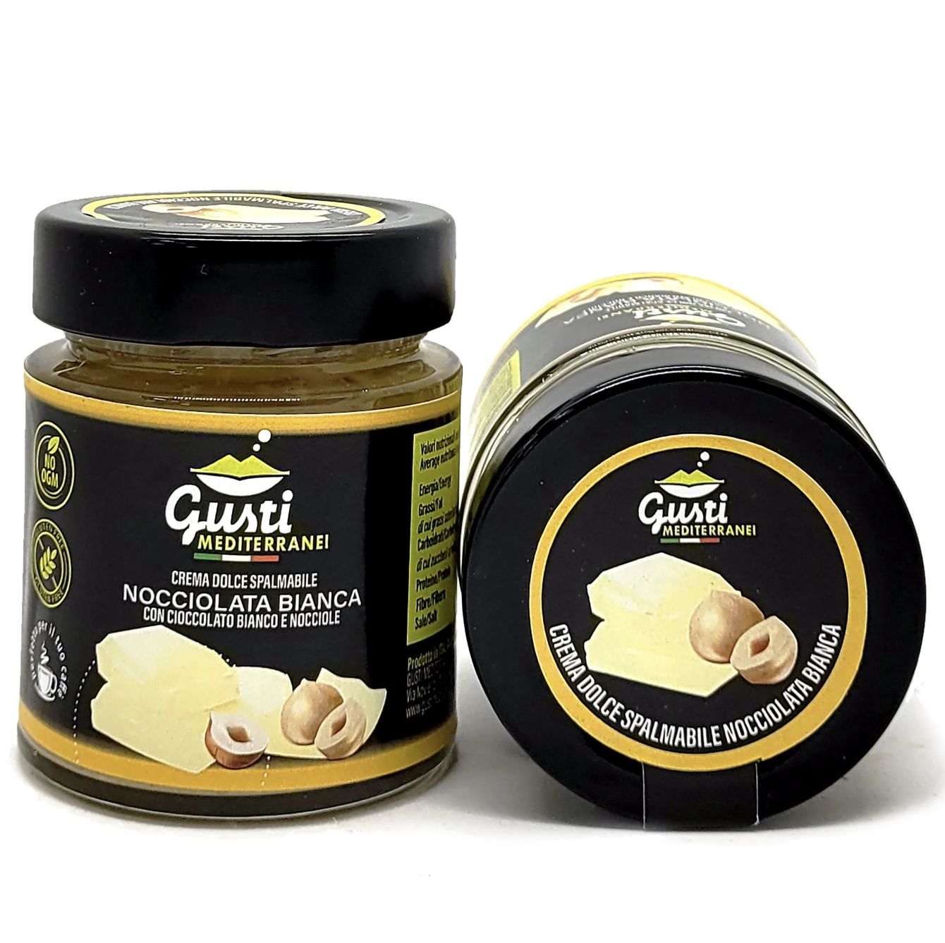 Crème à tartiner saveur Nocciolata Blanche 156 ml