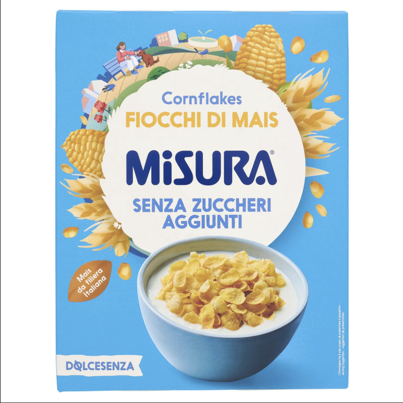 Misura Dolcesenza Cornflakes Flocons de maïs 350 g