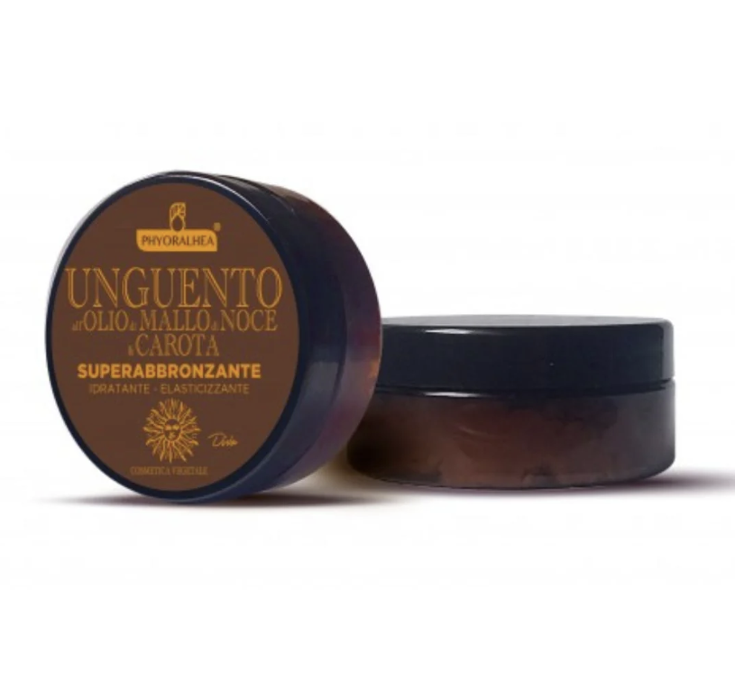 Phyoralhea Unguento Superabbronzante Mallo di Noce e Carota 150 gr