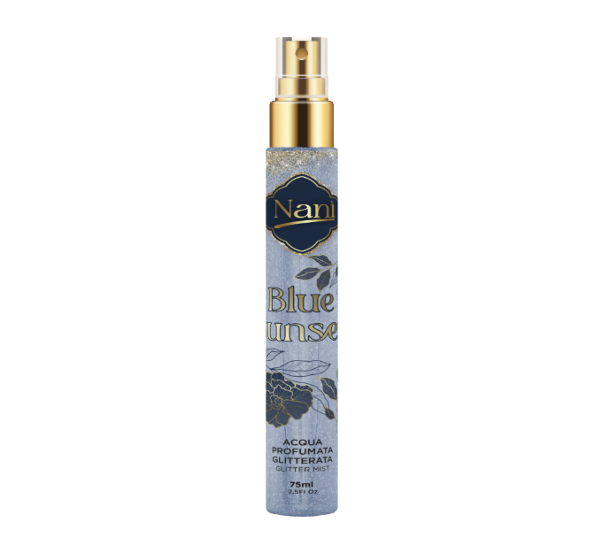 NANÌ Blue Sunset- Acqua profumata con Glitter 75 ML