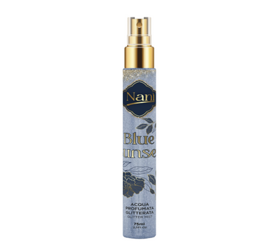 NANÌ Blue Sunset- Acqua profumata con Glitter 75 ML