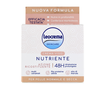 Leocrema Skincare Crema Viso Nutriente 50 ml