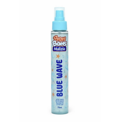 Acqua Corpo Glitter Profumata Spray Malizia Bon Bons Blue Wave 75 ml